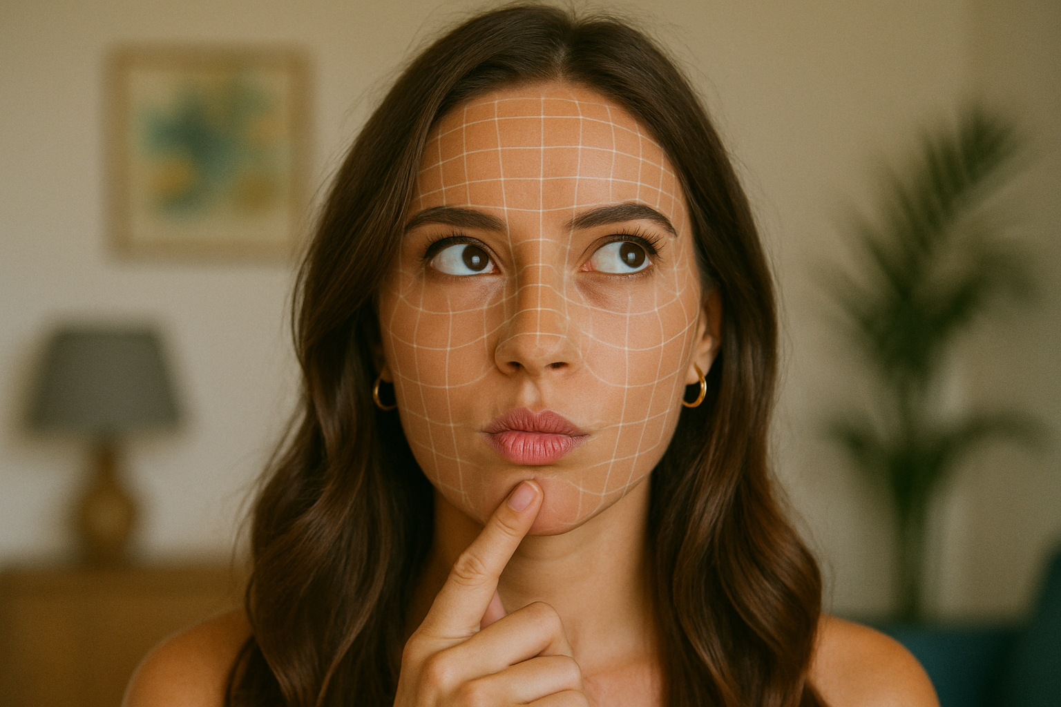 FaceAge Bio Age result poster — score breakdown