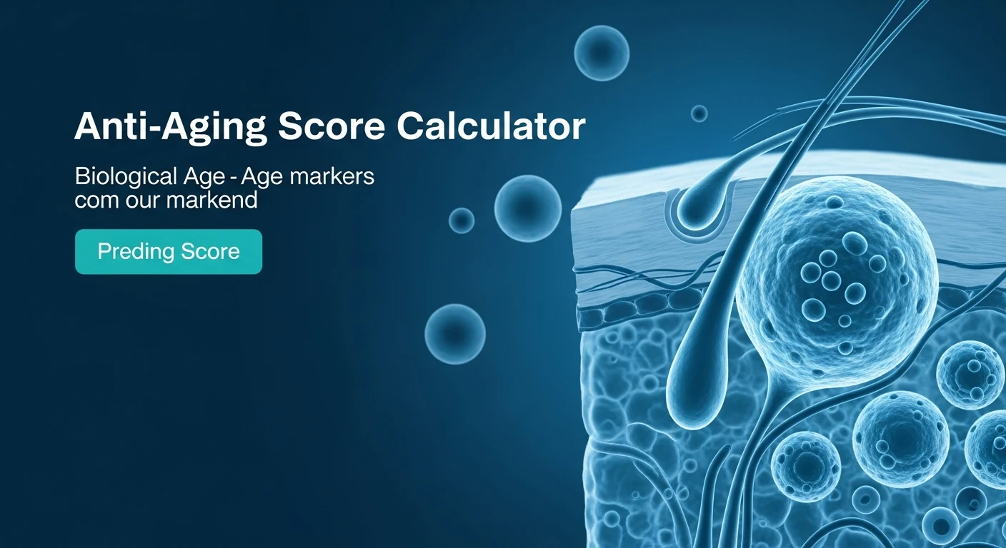 Anti Aging Score Calculator: What Raises Yours?