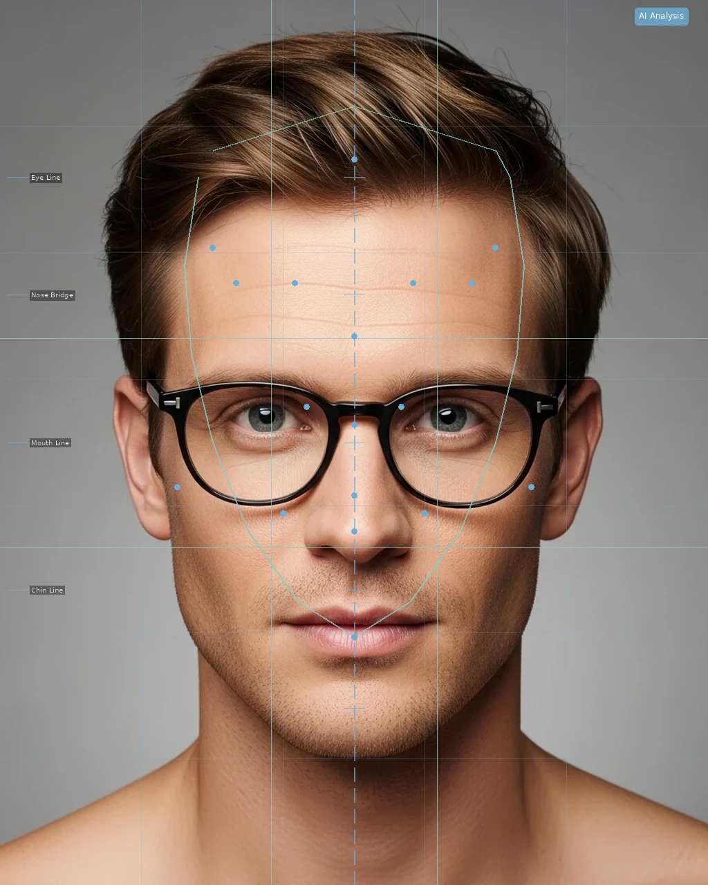 Attractiveness Scale Calculator - AI Analysis Overlay