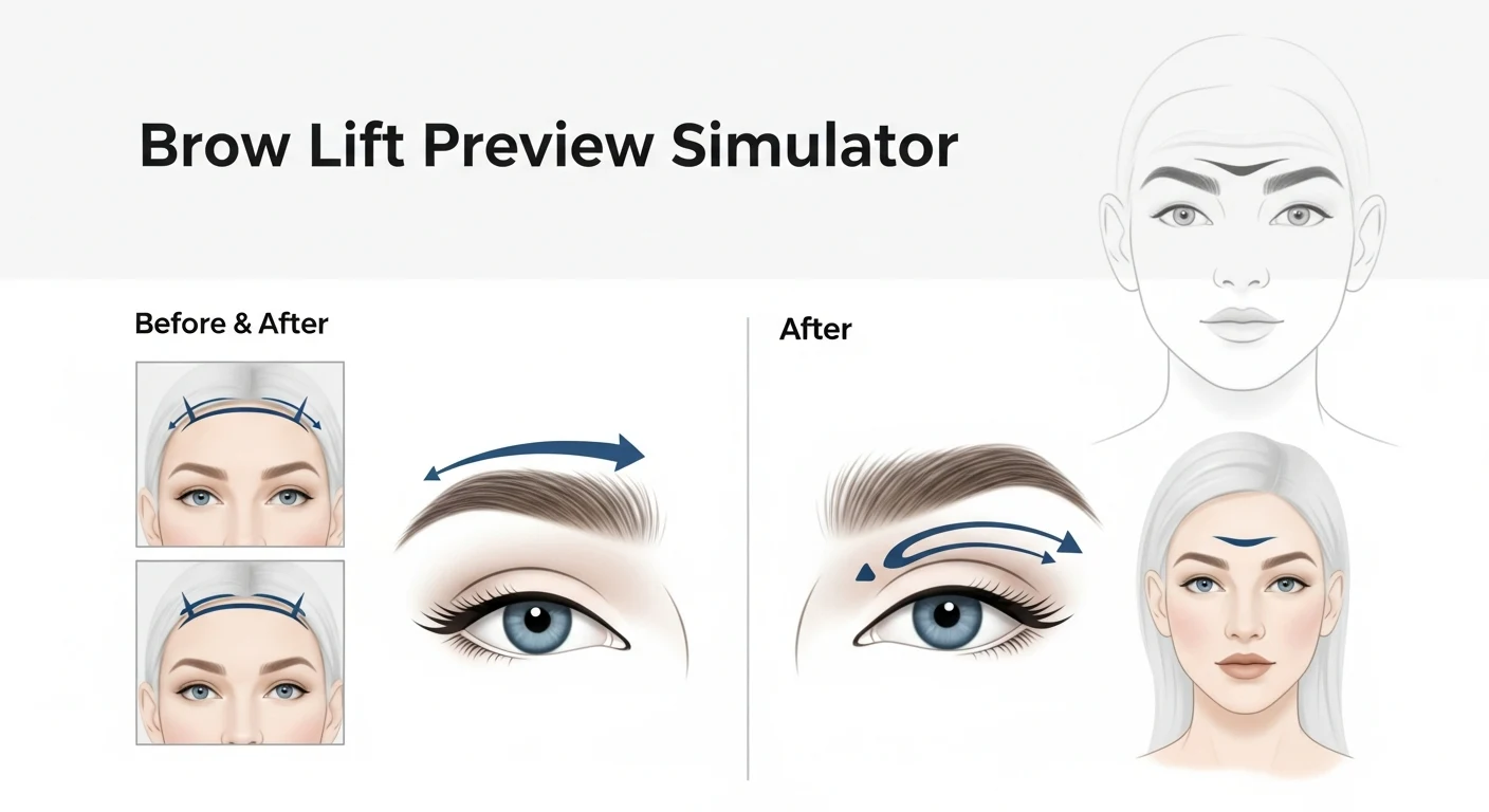 Brow Lift Preview Simulator: See Results First
