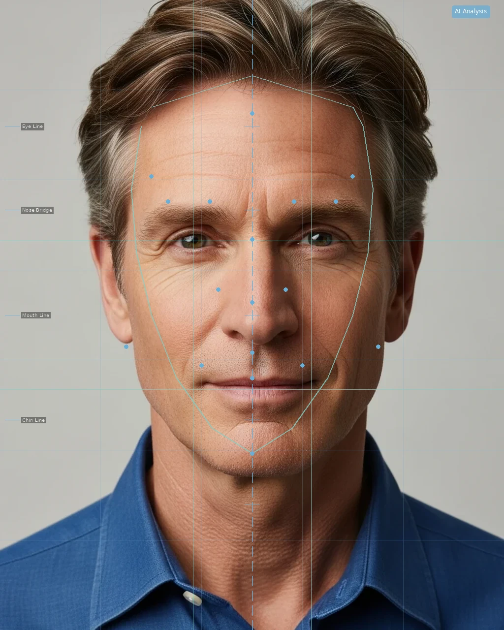 Epigenetic Age Test - AI Analysis Overlay