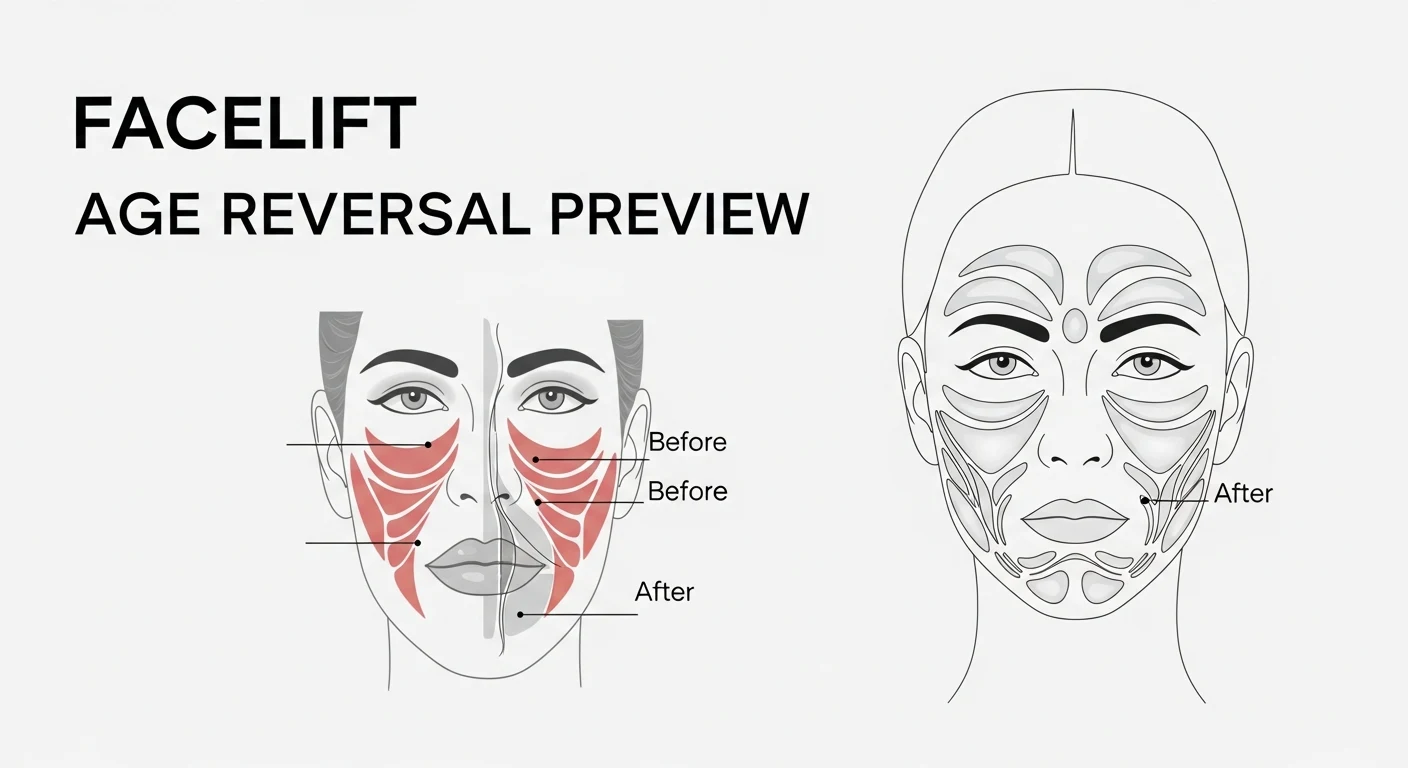Facelift Age Reversal Preview Before Surgery