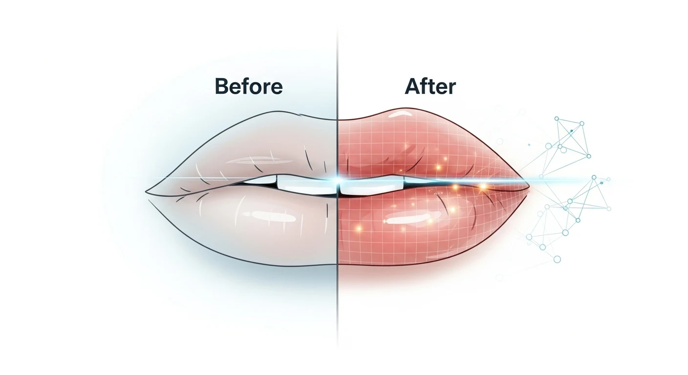 Lip Enhancement Simulator: See Fuller Lips First