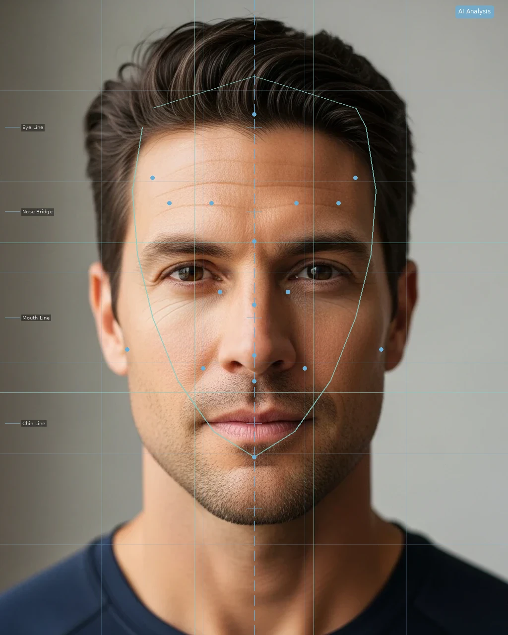 Microneedling Progress Tracker - AI Analysis Overlay