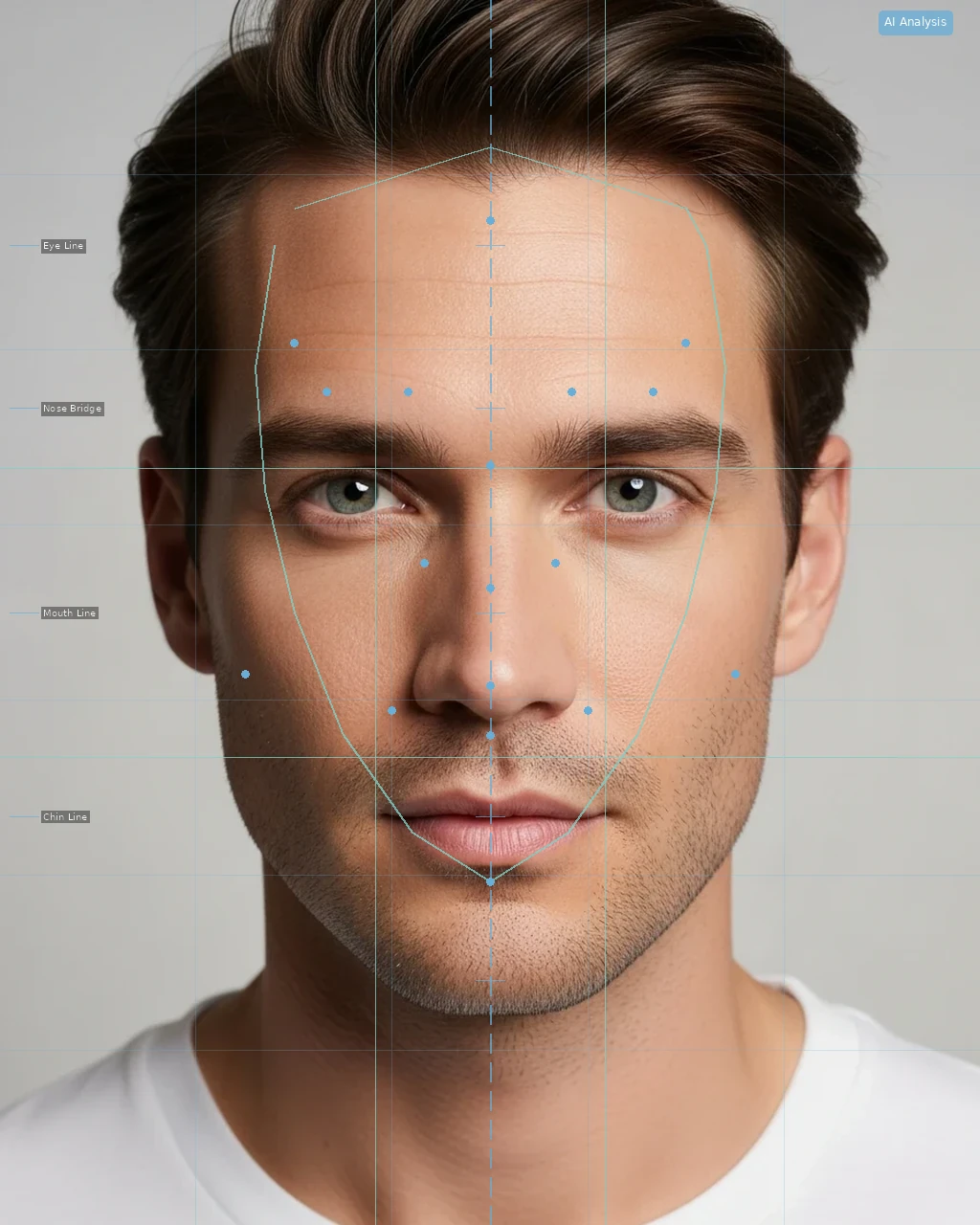 Skin Redness Analysis - AI Analysis Overlay
