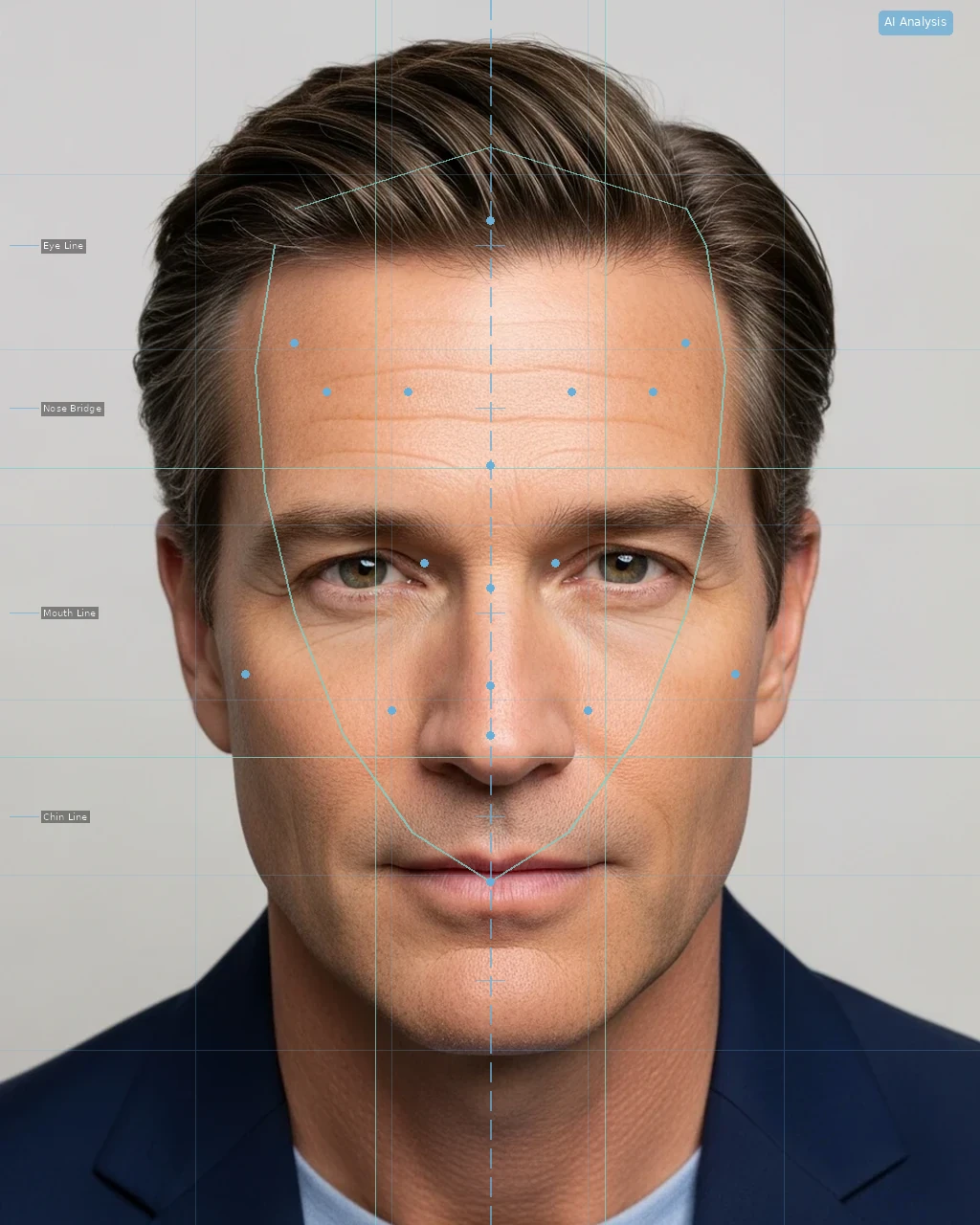 Retinol Skin Transformation - AI Analysis Overlay