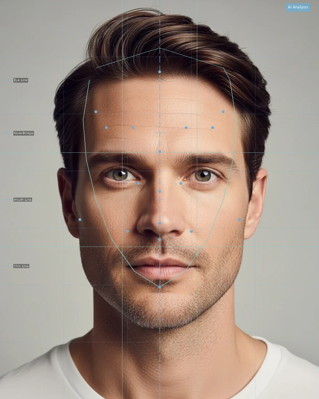 Skin Barrier Health Test - AI Analysis Overlay