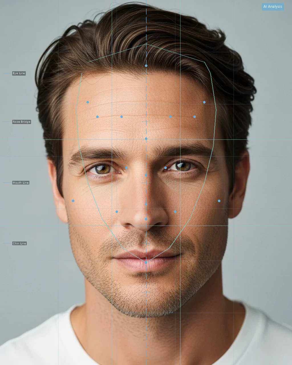 Skin Texture Analysis - AI Analysis Overlay