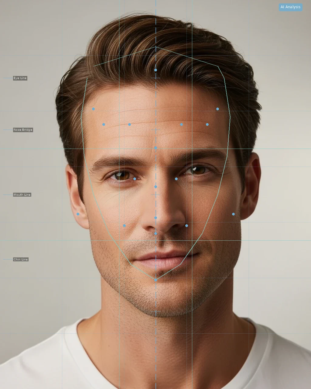 Sunscreen for Anti-Aging - AI Analysis Overlay