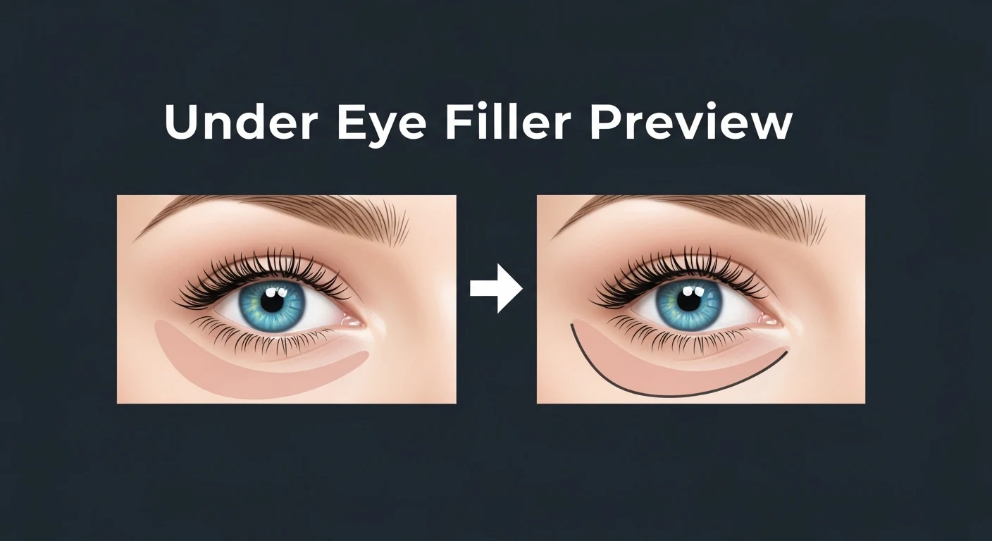 Under Eye Filler Preview: See Your Likely Result