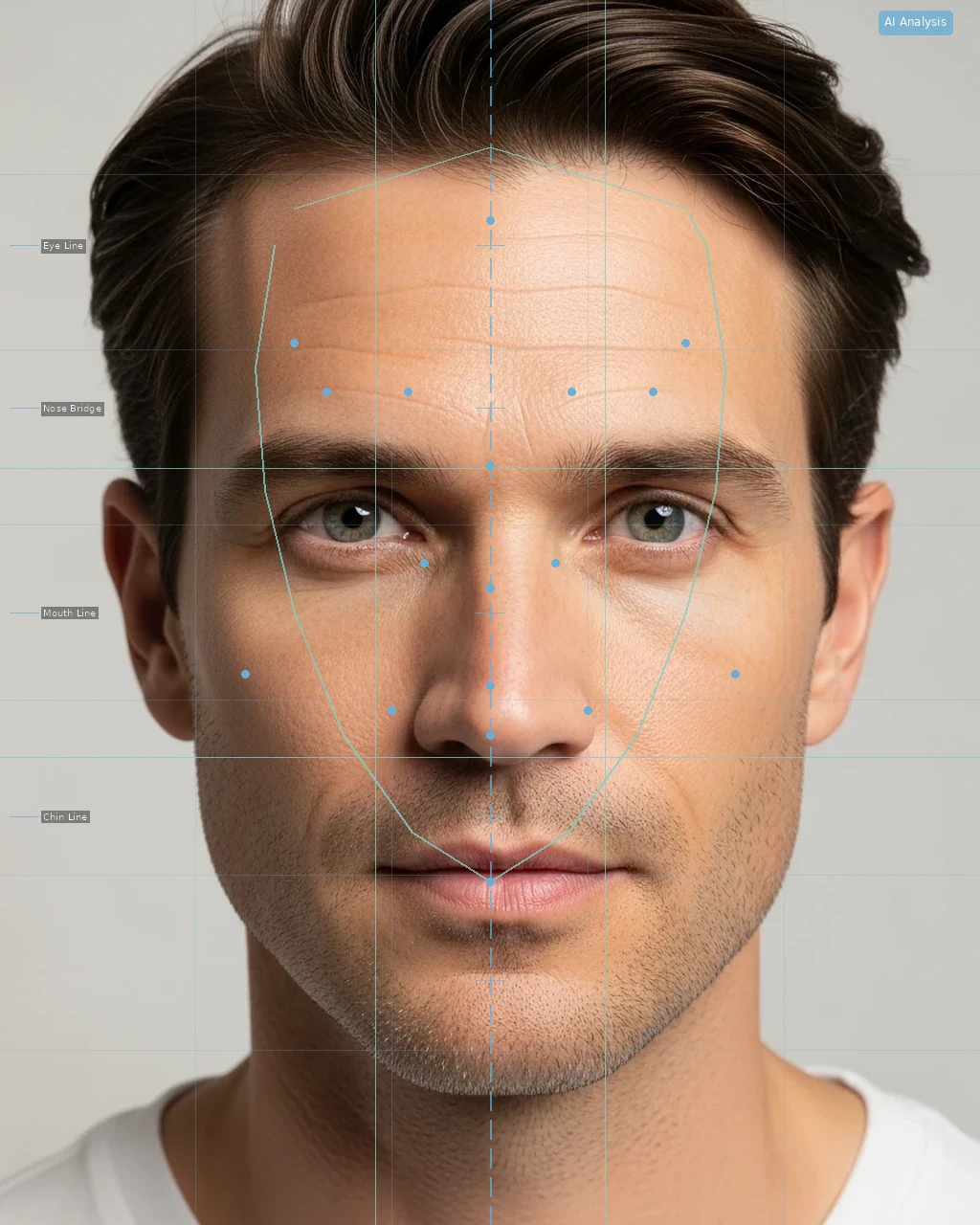 Wrinkle Detection AI - AI Analysis Overlay
